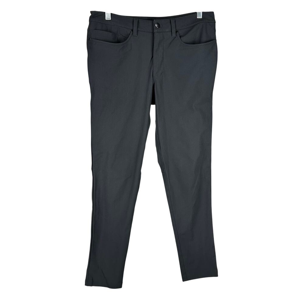 Lululemon ABC Pant Skinny Warpstreme Obsidian Men's Size 32 x 30 EUC